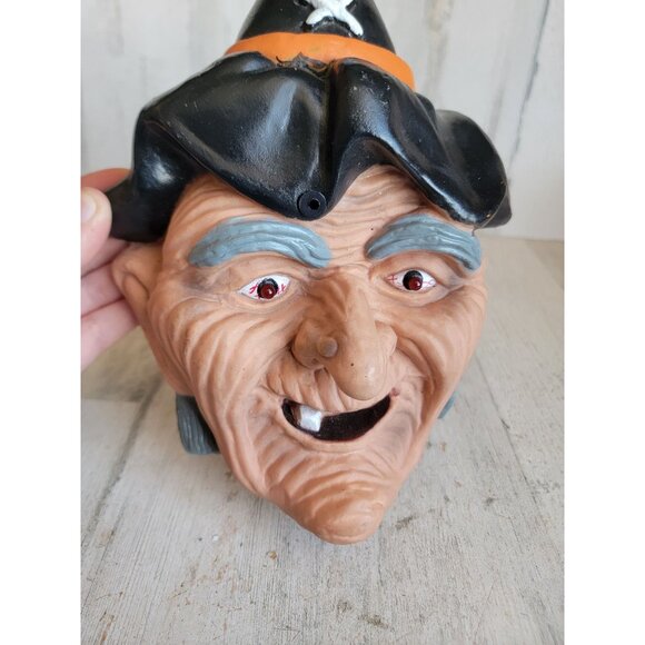 Telco AS IS witch hanging face prop home decor Halloween‎ unique - Picture 3 of 8